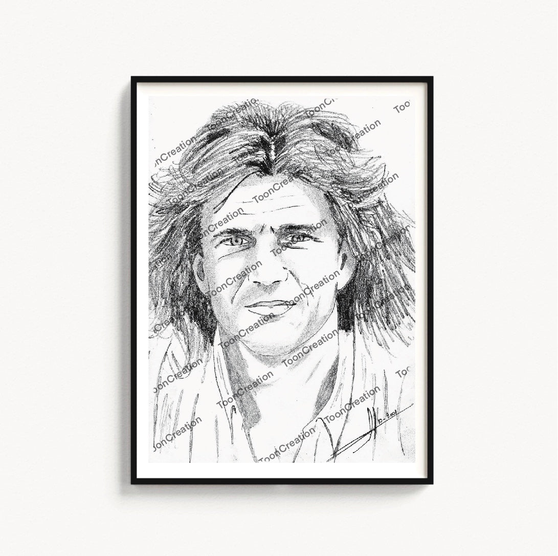 Mel Gibson - 1987 - Martin Riggs dans L’Arme fatale (Richard Donner)