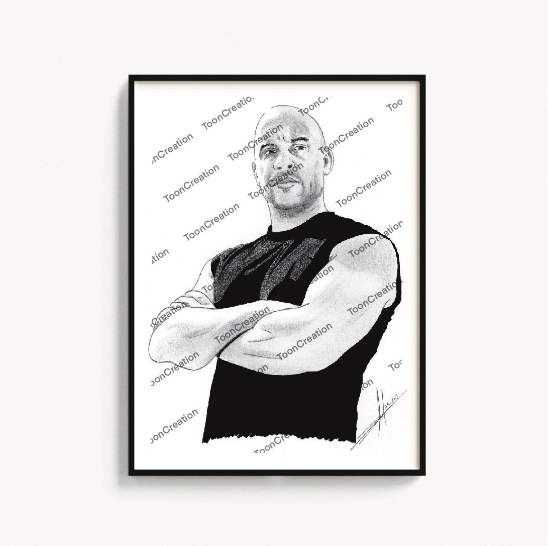 Vin Diesel - 2001 - Dominic « Dom » Toretto dans Fast and Furious (Rob Cohen)