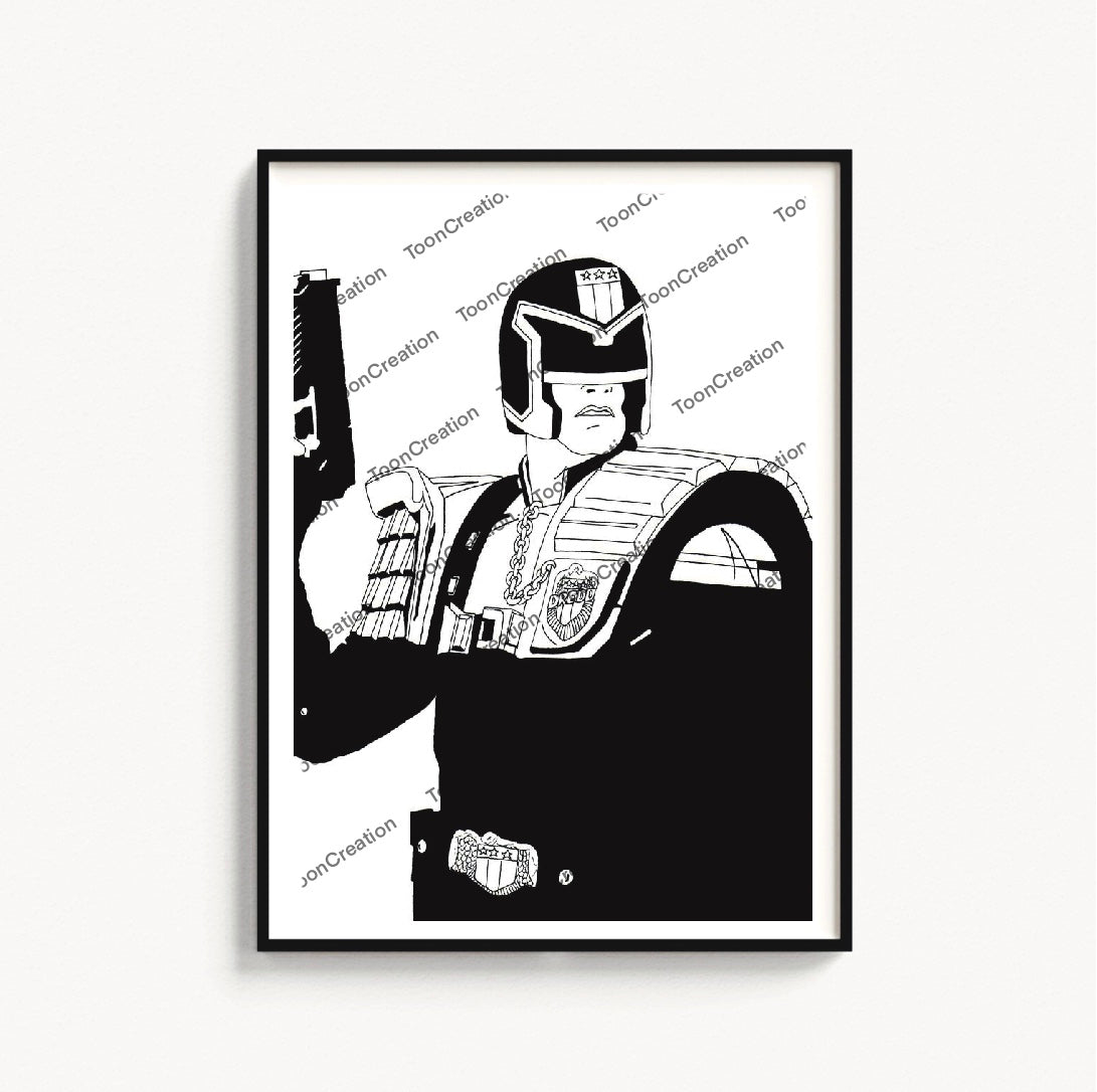 Sylvester Stallone - 1995 - Joseph Dredd dans Judge Dredd (Danny Cannon)