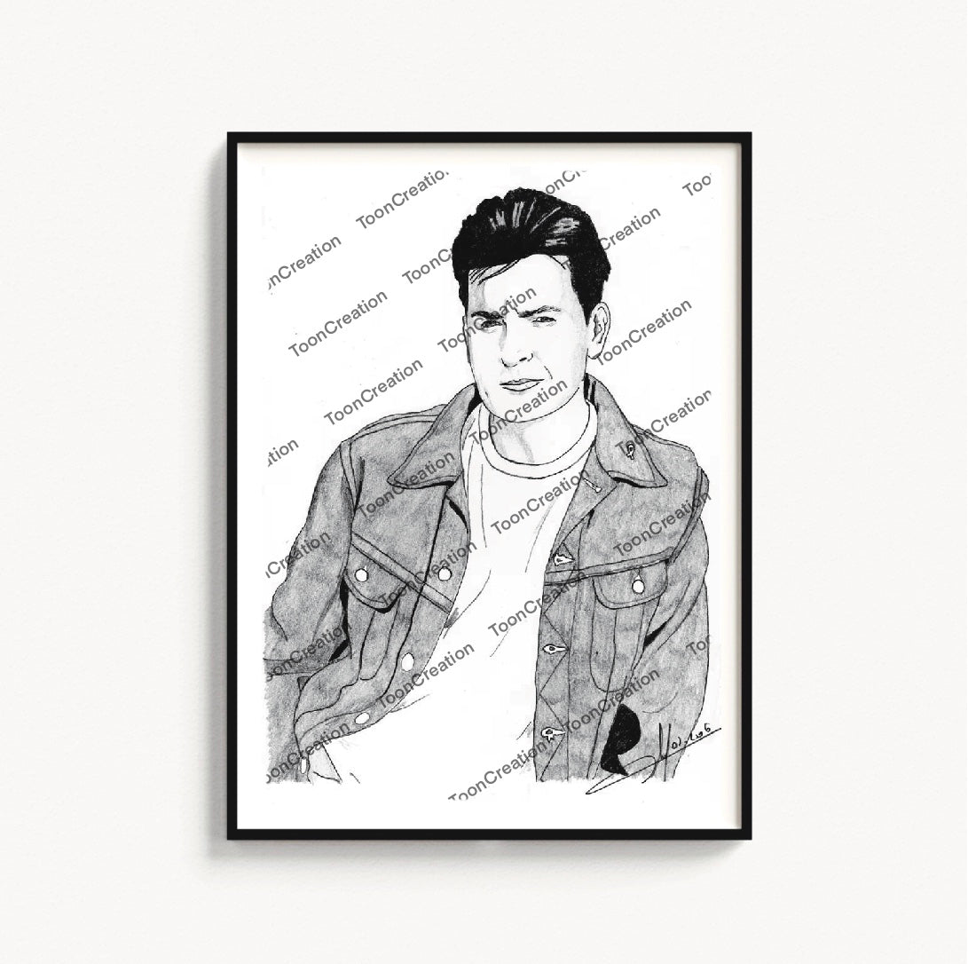 Charlie Sheen - 1990 - David Ackerman dans La Relève (Clint Eastwood)
