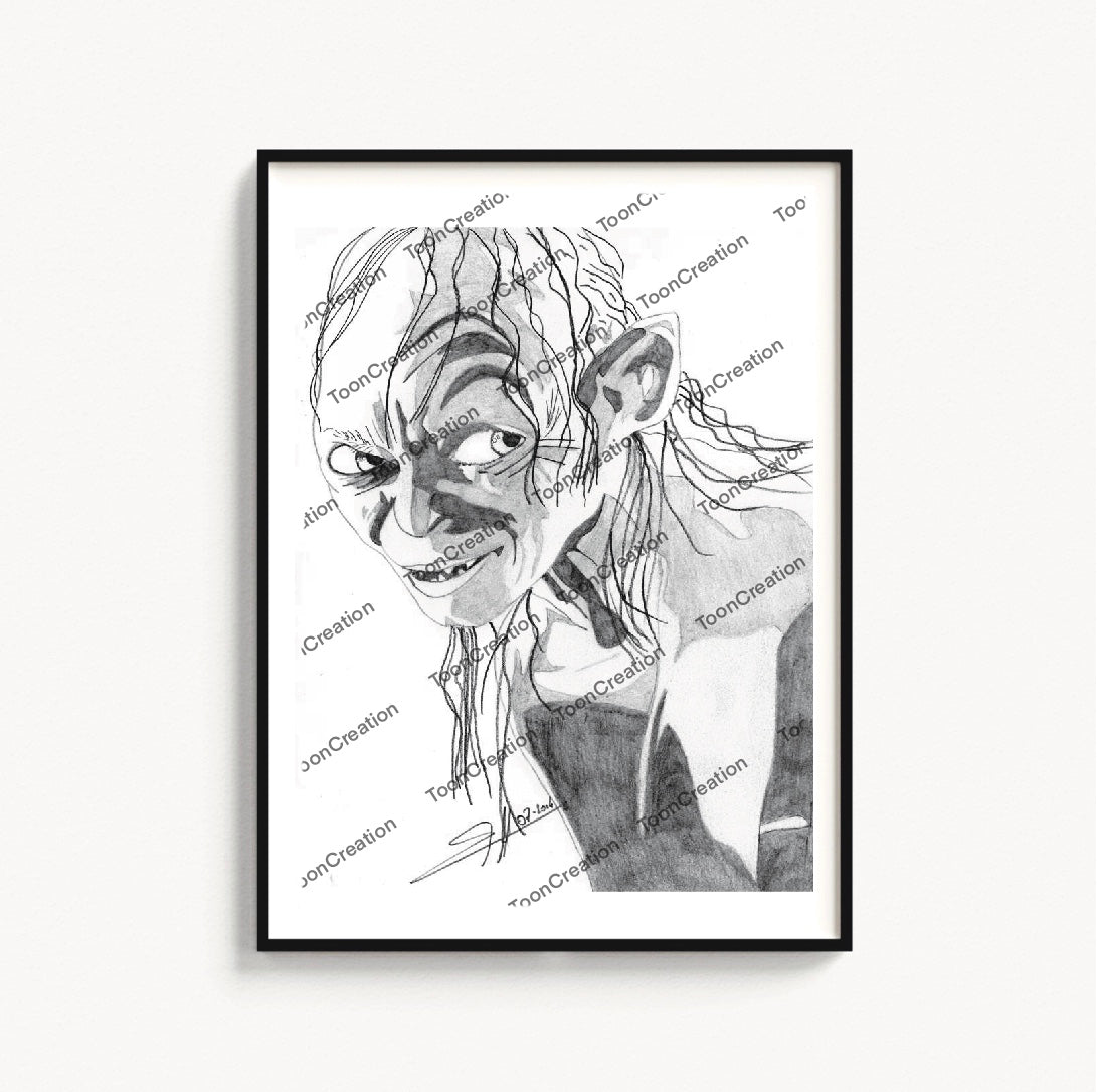 Andy Serkis - 2001 - Gollum dans la trilogie du Seigneur des Anneaux (2001-2003)