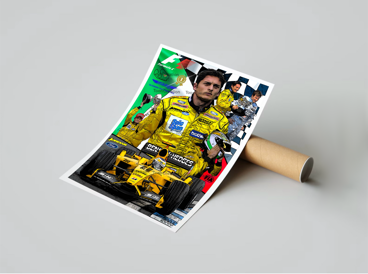 Giancarlo Fisichella - 2003 - GP du Brésil - 1ère victoire - Formule 1