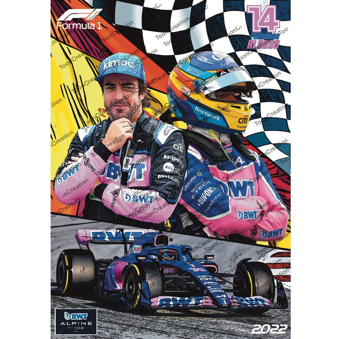 Fernando Alonso - 2022 - GP de Silverstone - Formule 1