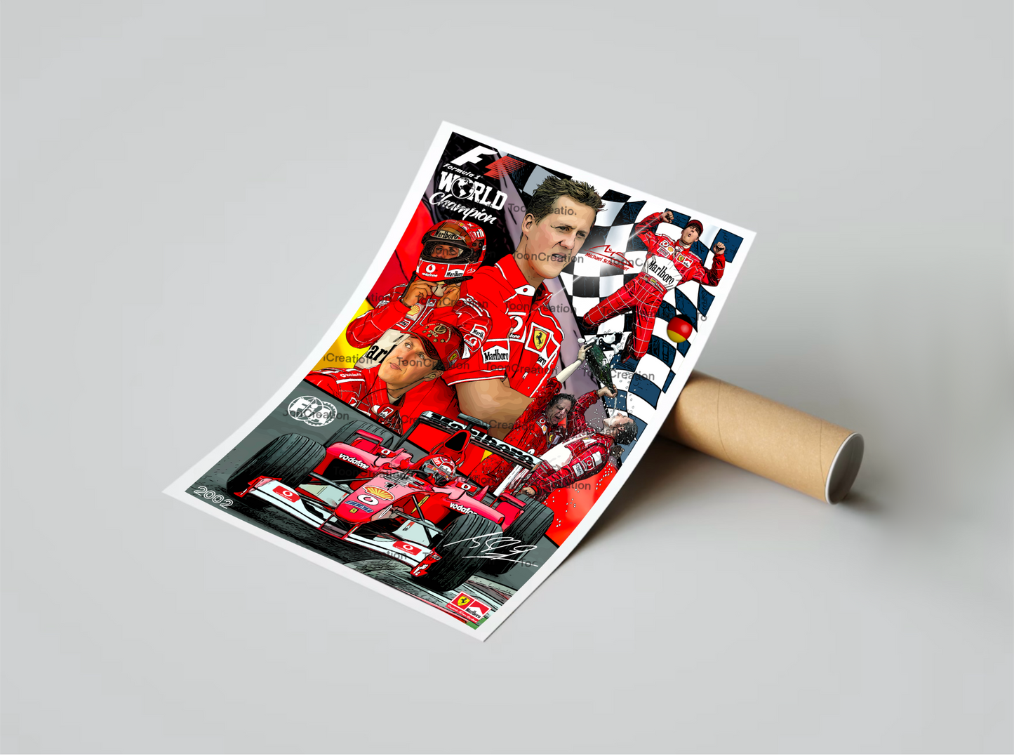 Michael Schumacher - 2002 - World Champion - Formule 1