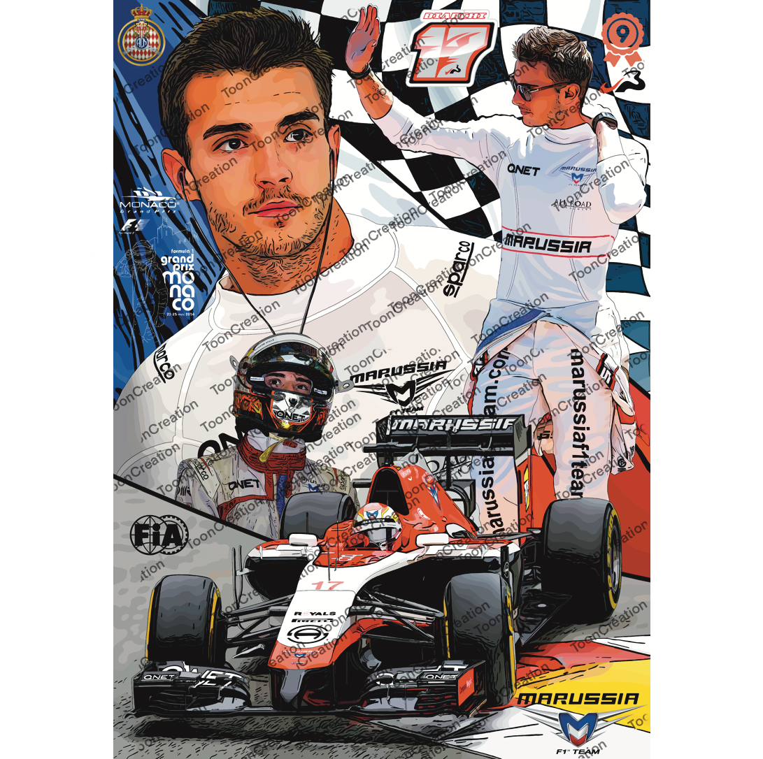 Jules Bianchi - 2014 - GP de Monaco - Formule 1