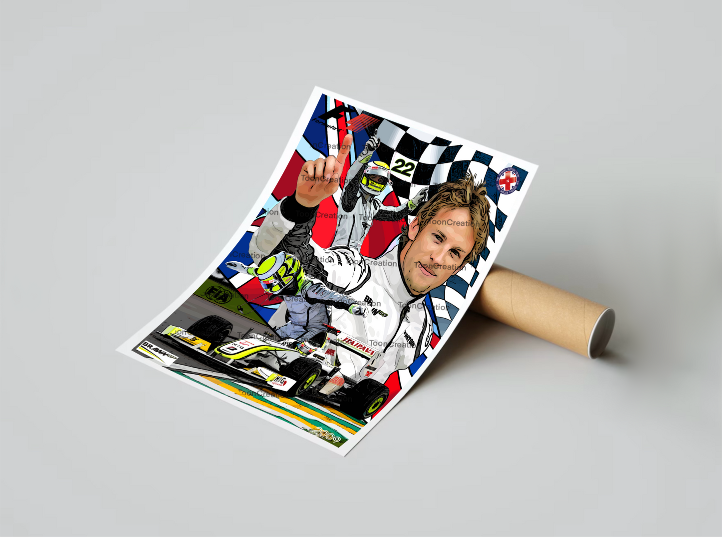 Jenson Button - 2009 - World Champion - Formule 1