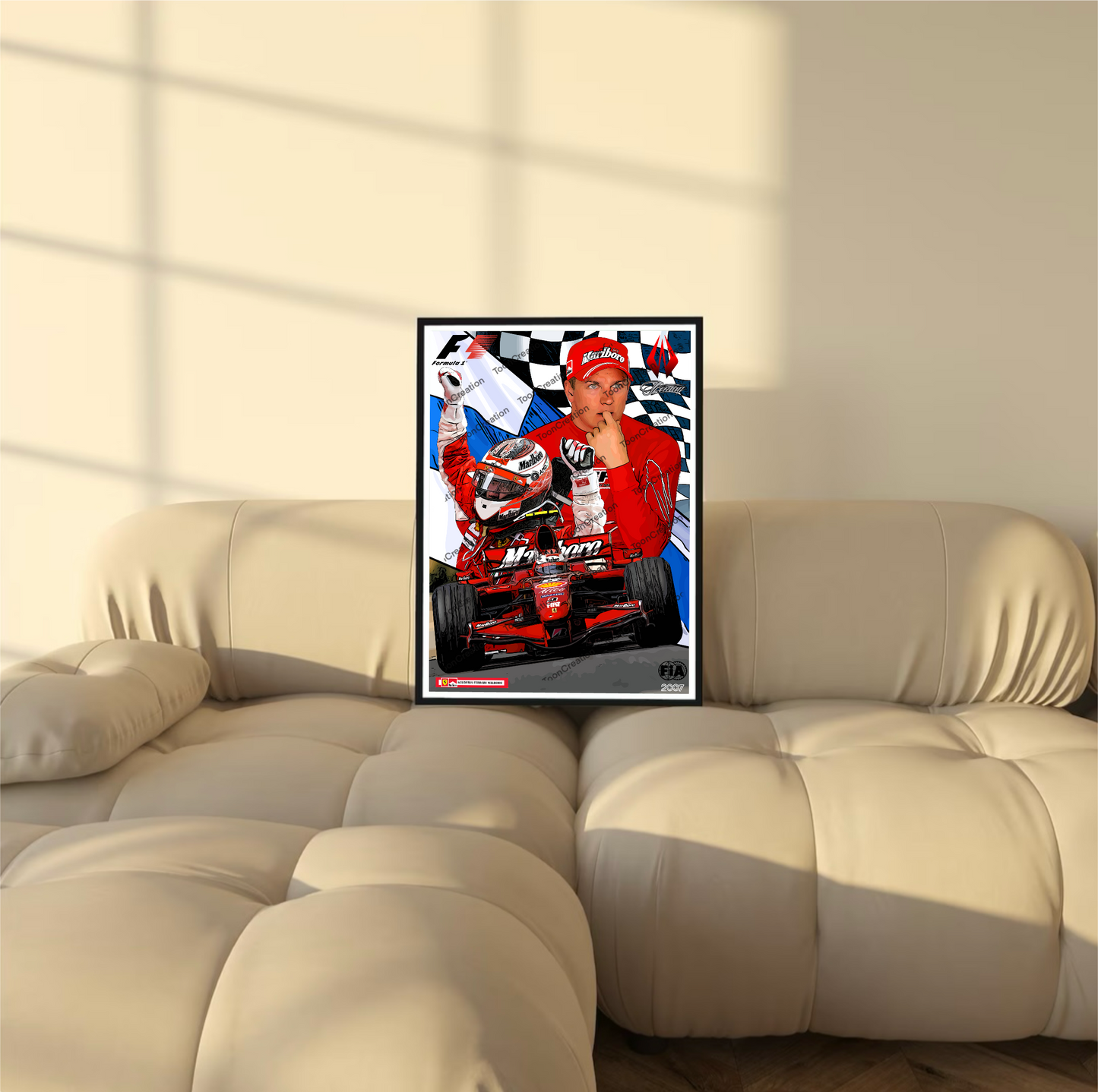 Kimi Räikkönen - 2007 - World Champion - Formule 1