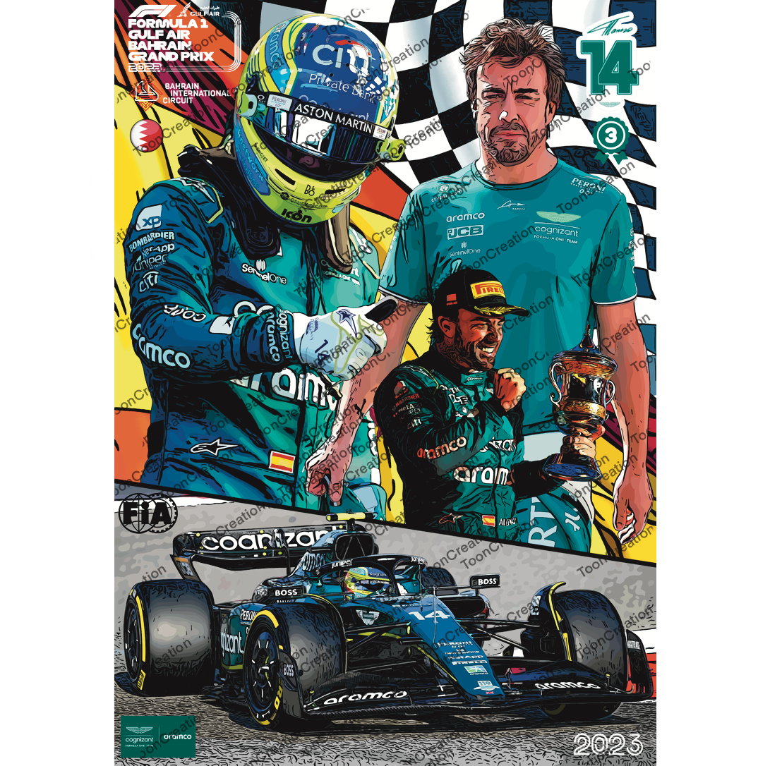 Fernando Alonso - 2023 - GP de Bahreïn - Formule 1