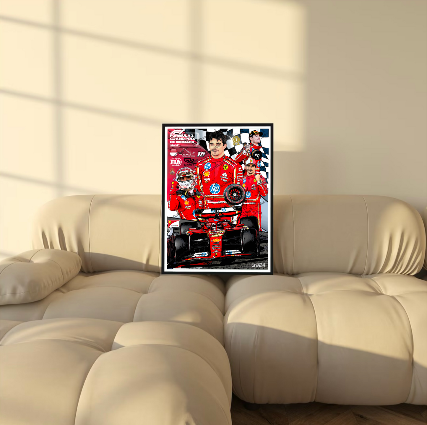 Charles Leclerc - 2024- GP de Monaco - Formule 1