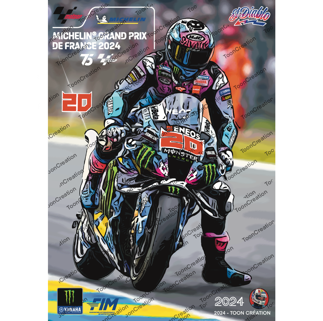 Fabio Quartararo - 2024 - GP de France - MotoGP