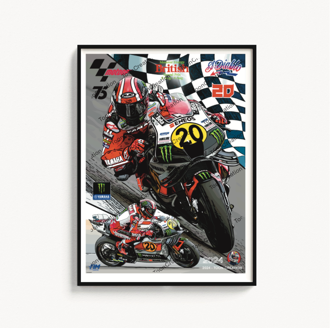 Fabio Quartararo - 2024 - GP de Silverstone - MotoGP
