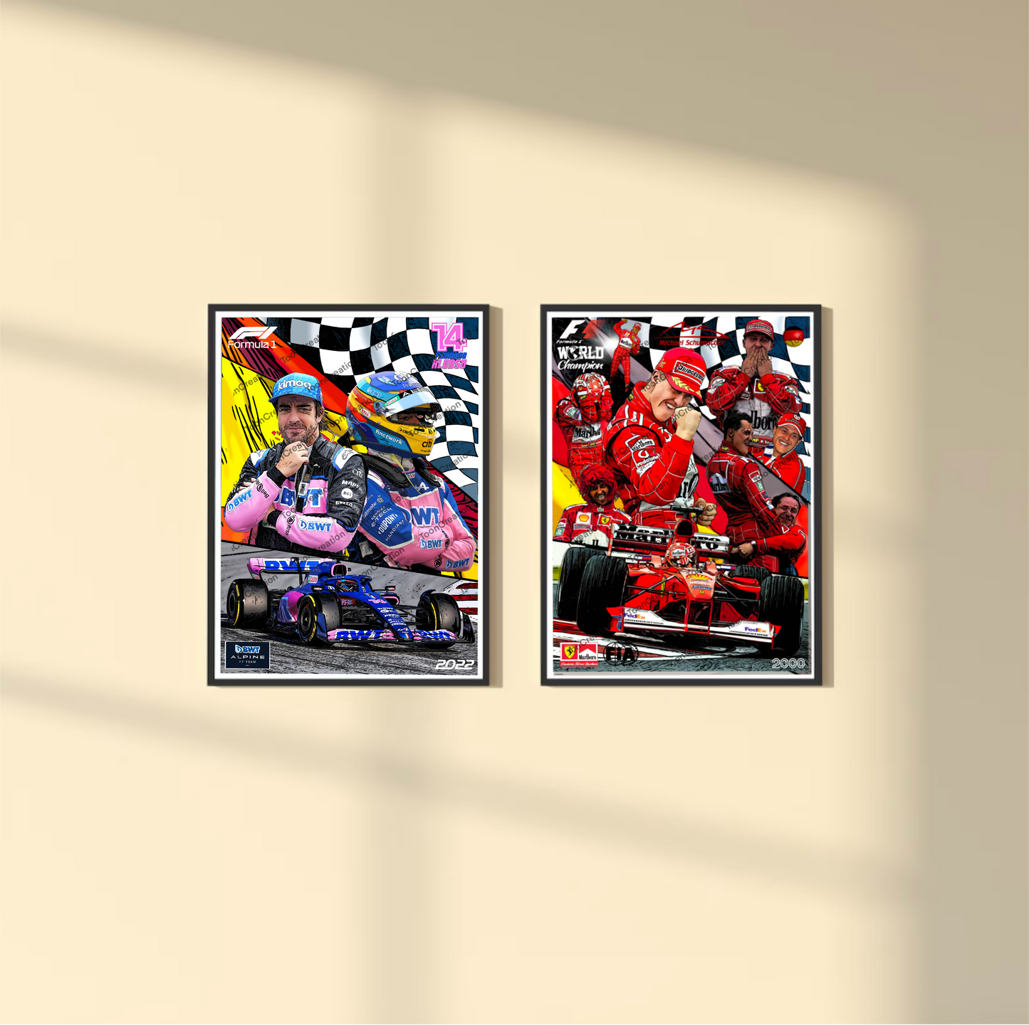 Michael Schumacher - 2000 - World Champion - Formule 1