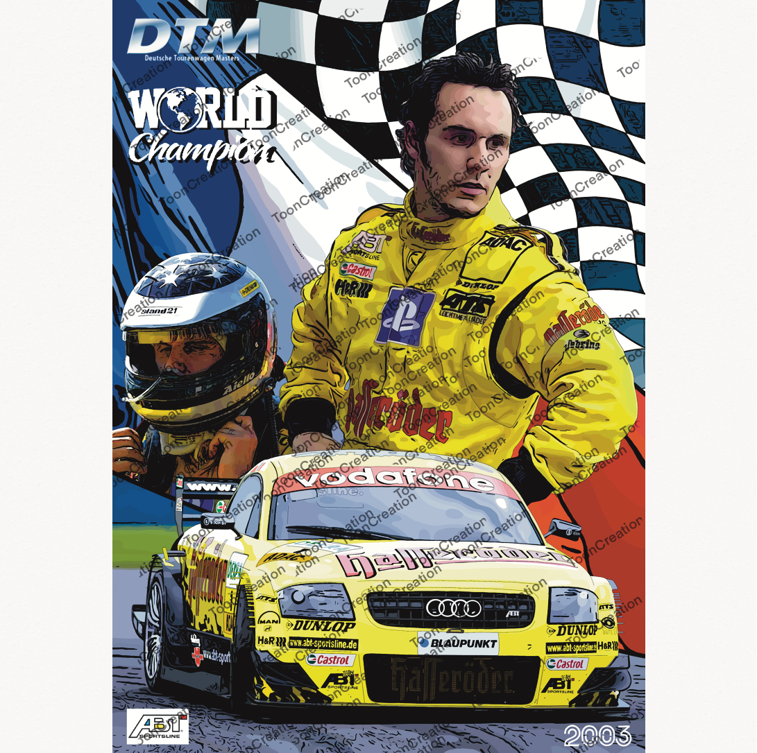 Laurent Aïello - 2003 - World Champion - DTM