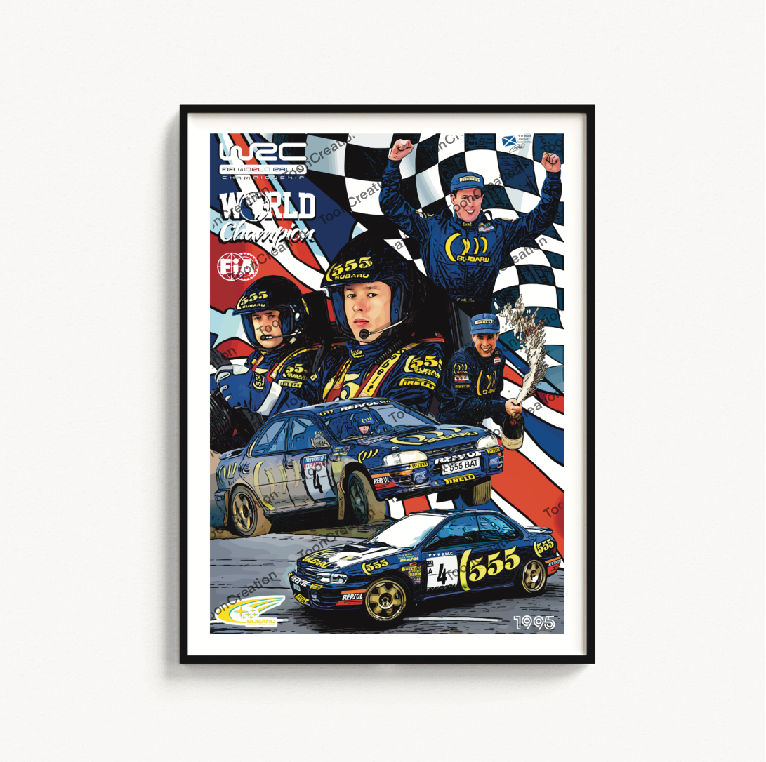 Colin McRae - 1995 - World Champion - WRC