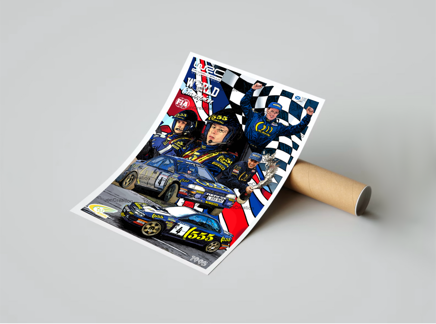 Colin McRae - 1995 - World Champion - WRC