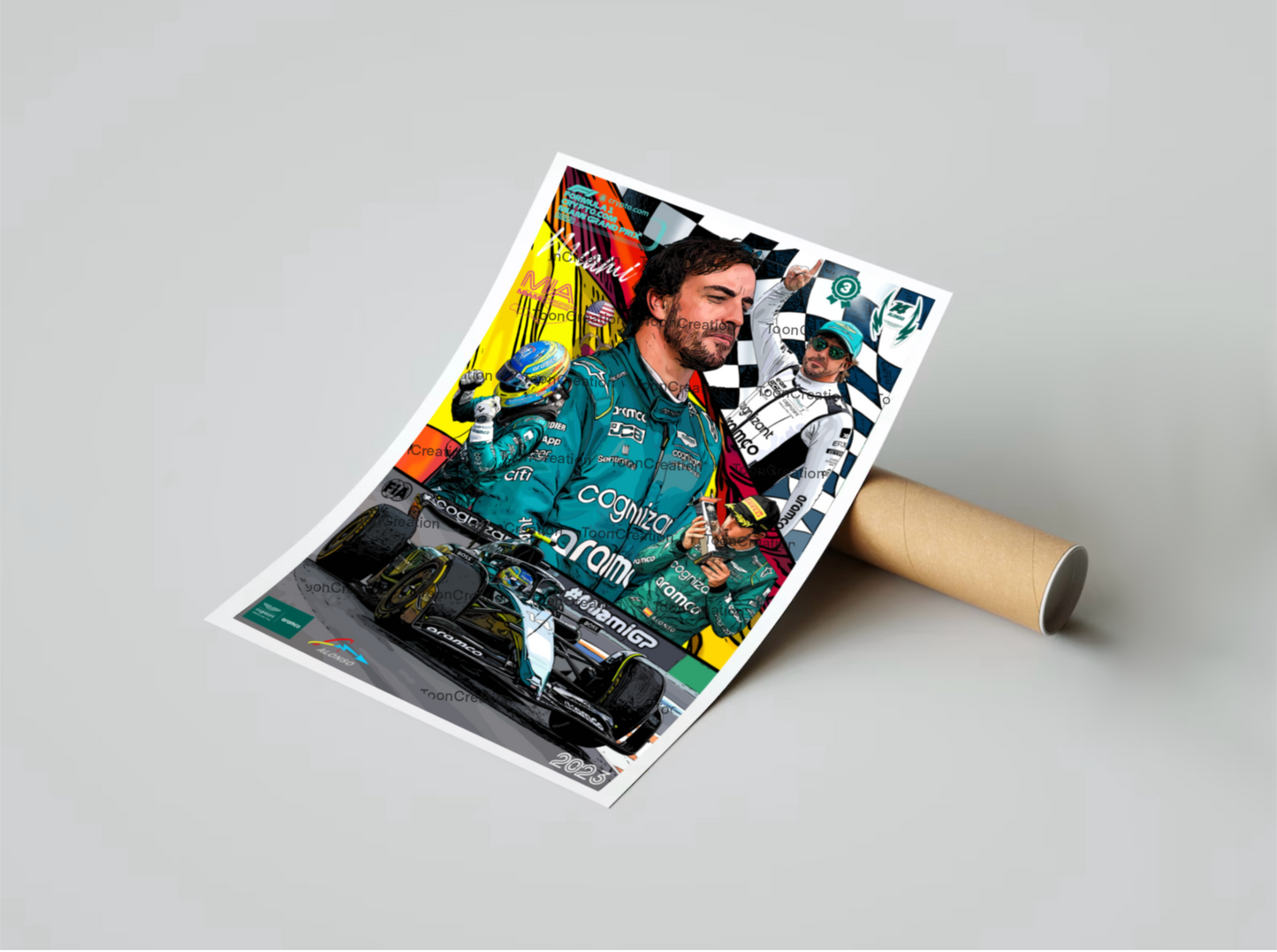 Fernando Alonso - 2023 - GP de Miami - Formule 1