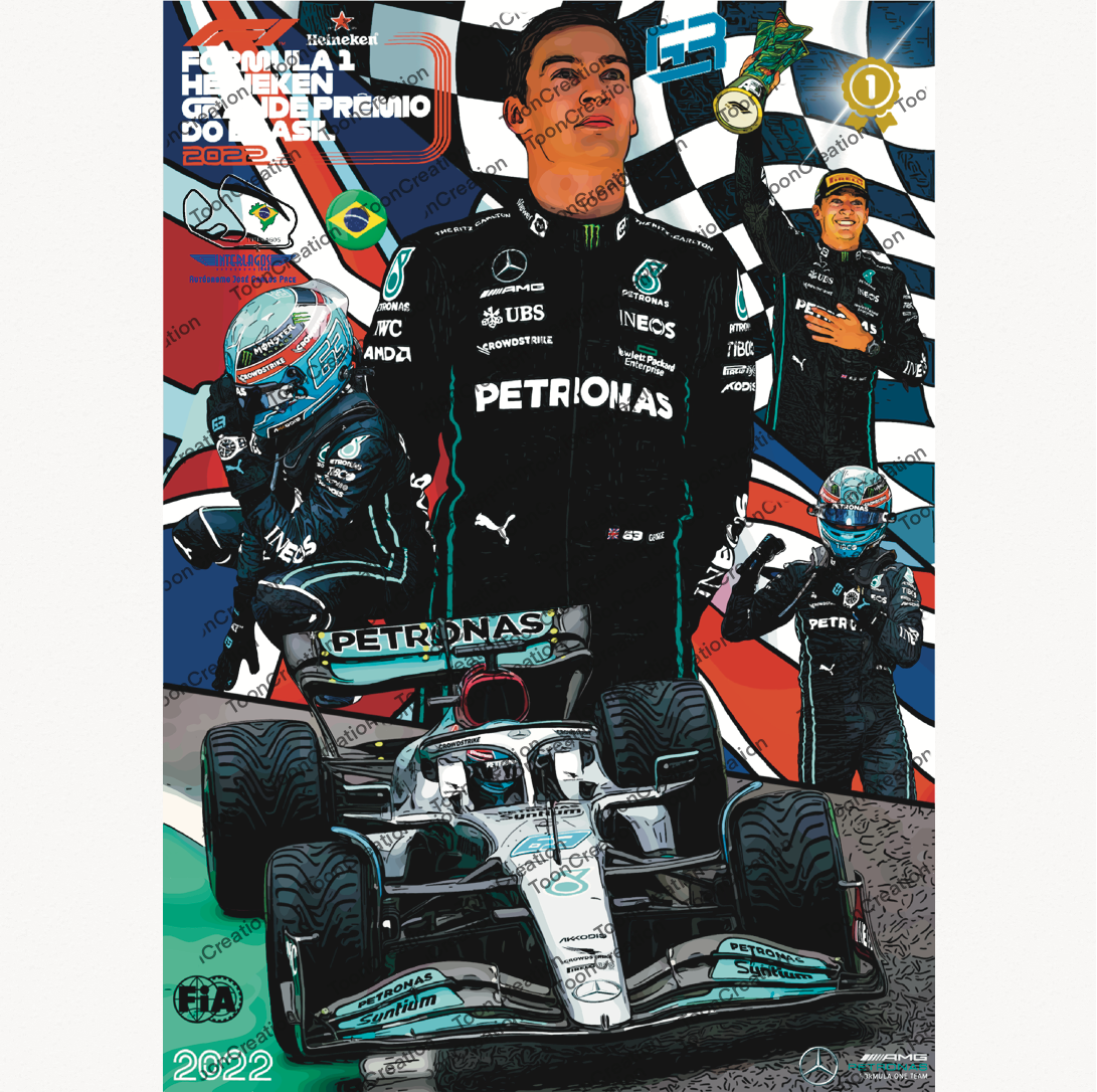 George Russell - 2022 - GP du Brésil - 1ère victoire - Formule 1