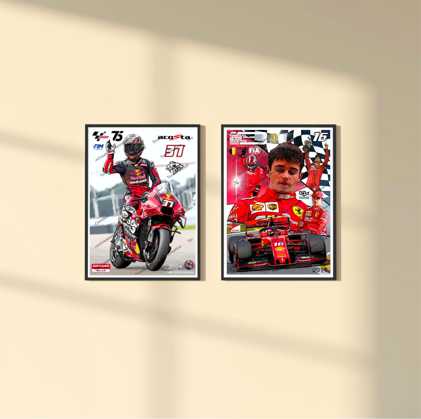 Charles Leclerc - 2019 - GP de Belgique - 1ère victoire - Formule 1
