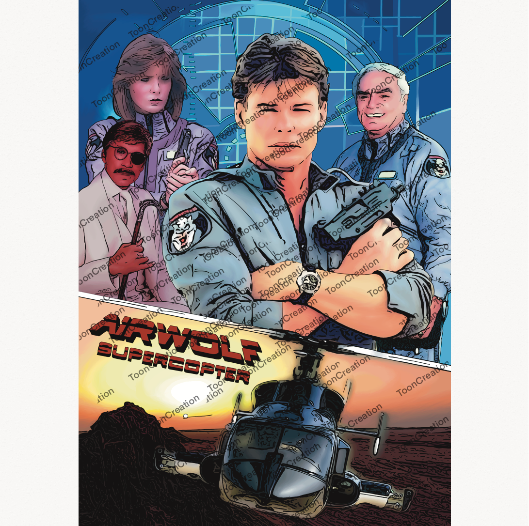 Supercopter - 1984 - Série TV