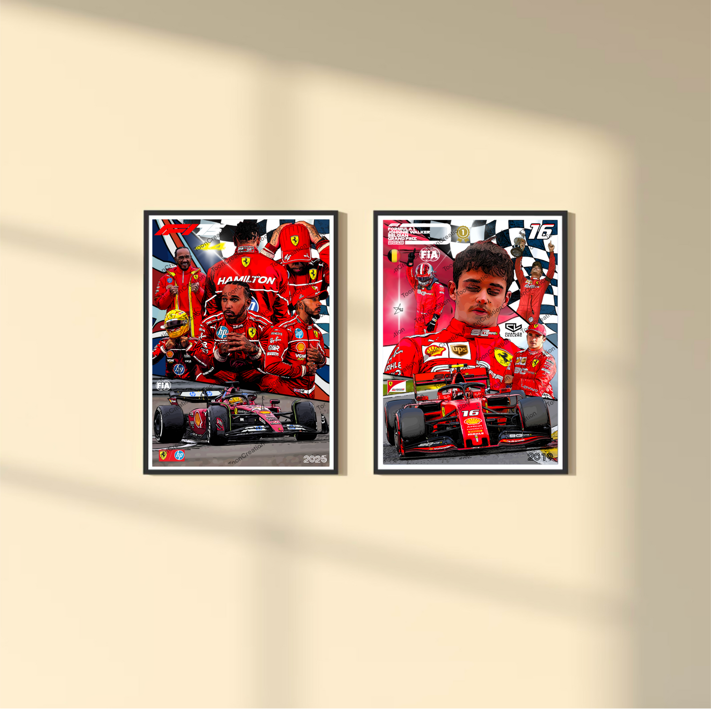 Lewis Hamilton - 2025 - Welcome to Ferrari - Formule 1