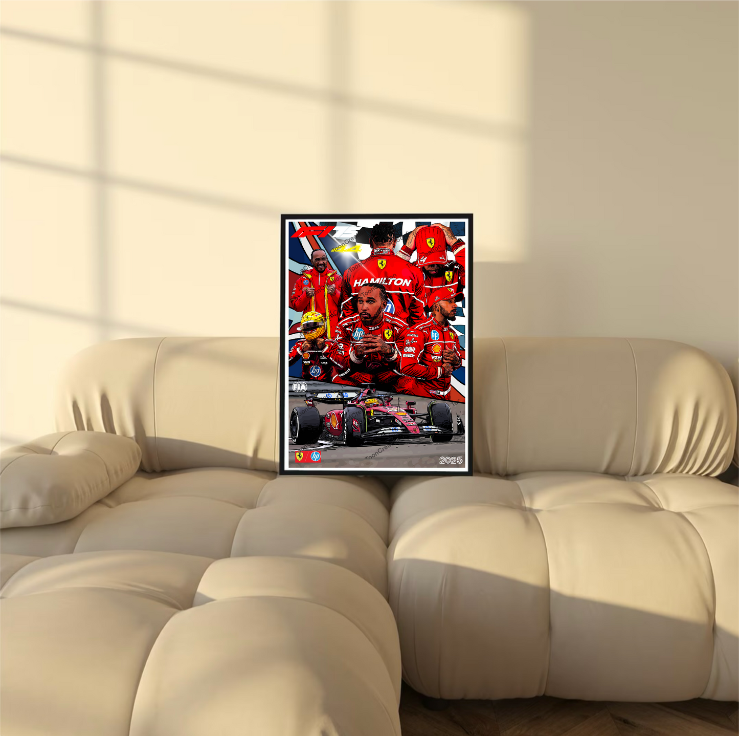 Lewis Hamilton - 2025 - Welcome to Ferrari - Formule 1