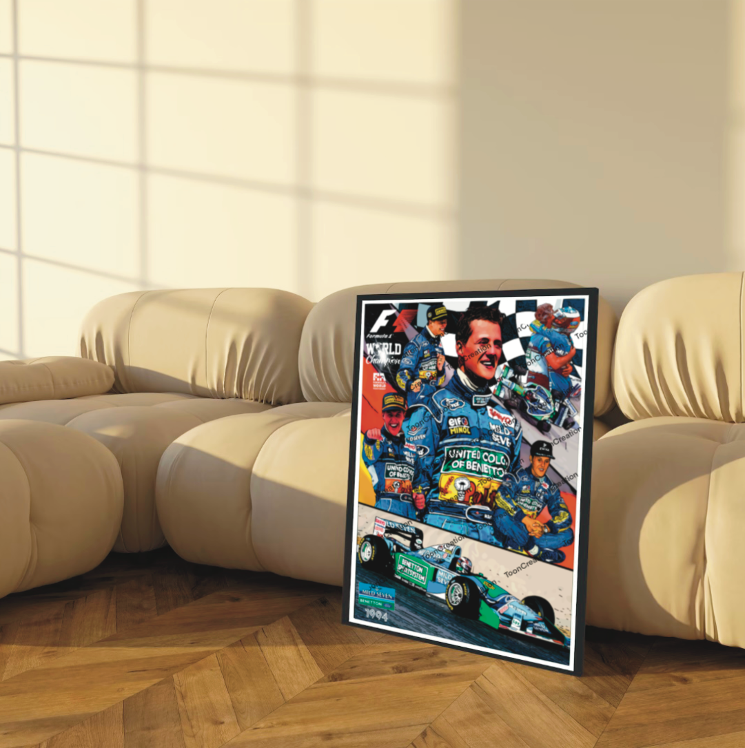 Michael Schumacher - 1994 - World Champion - Formule 1