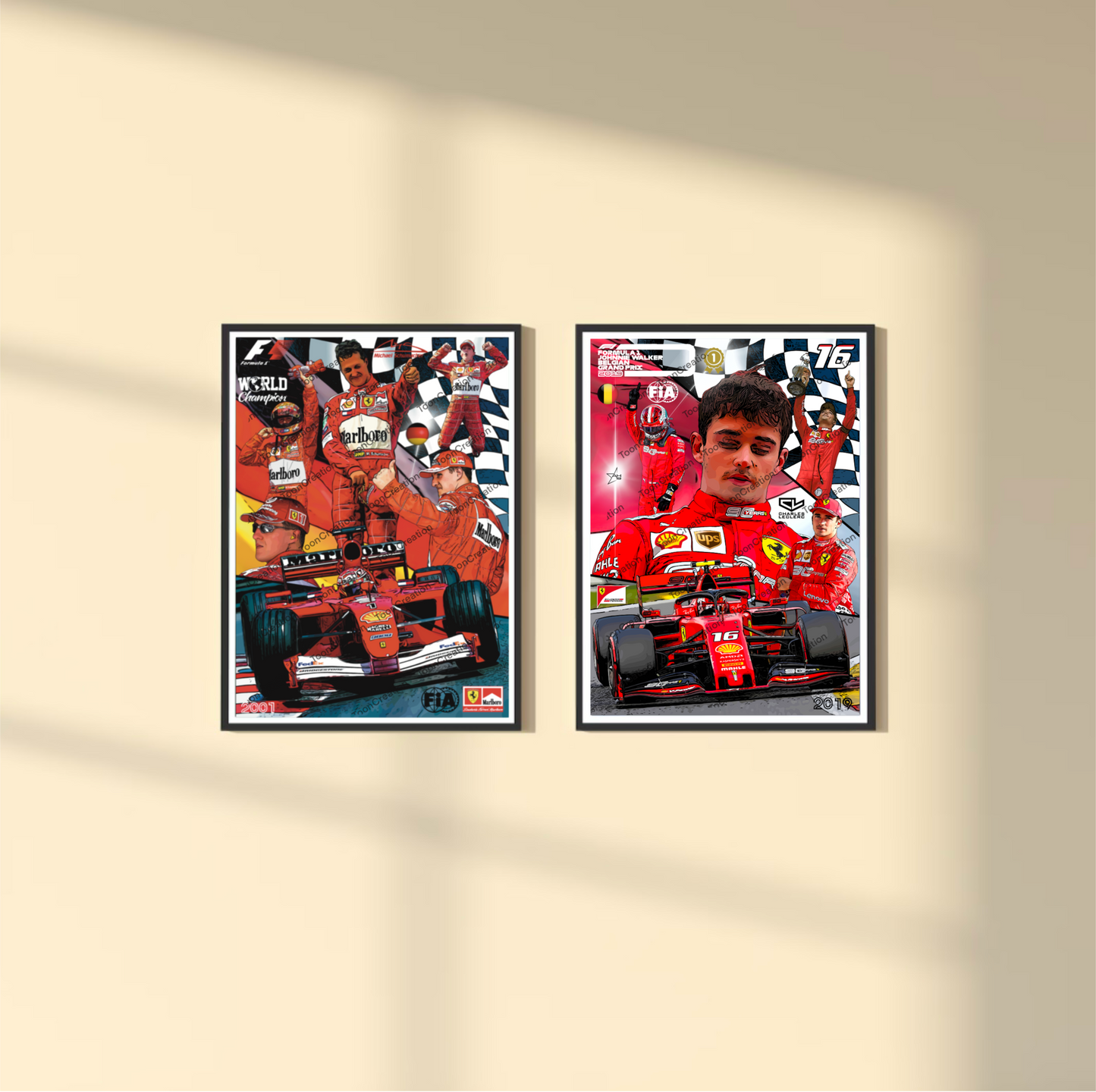 Michael Schumacher - 2001 - World Champion - Formule 1