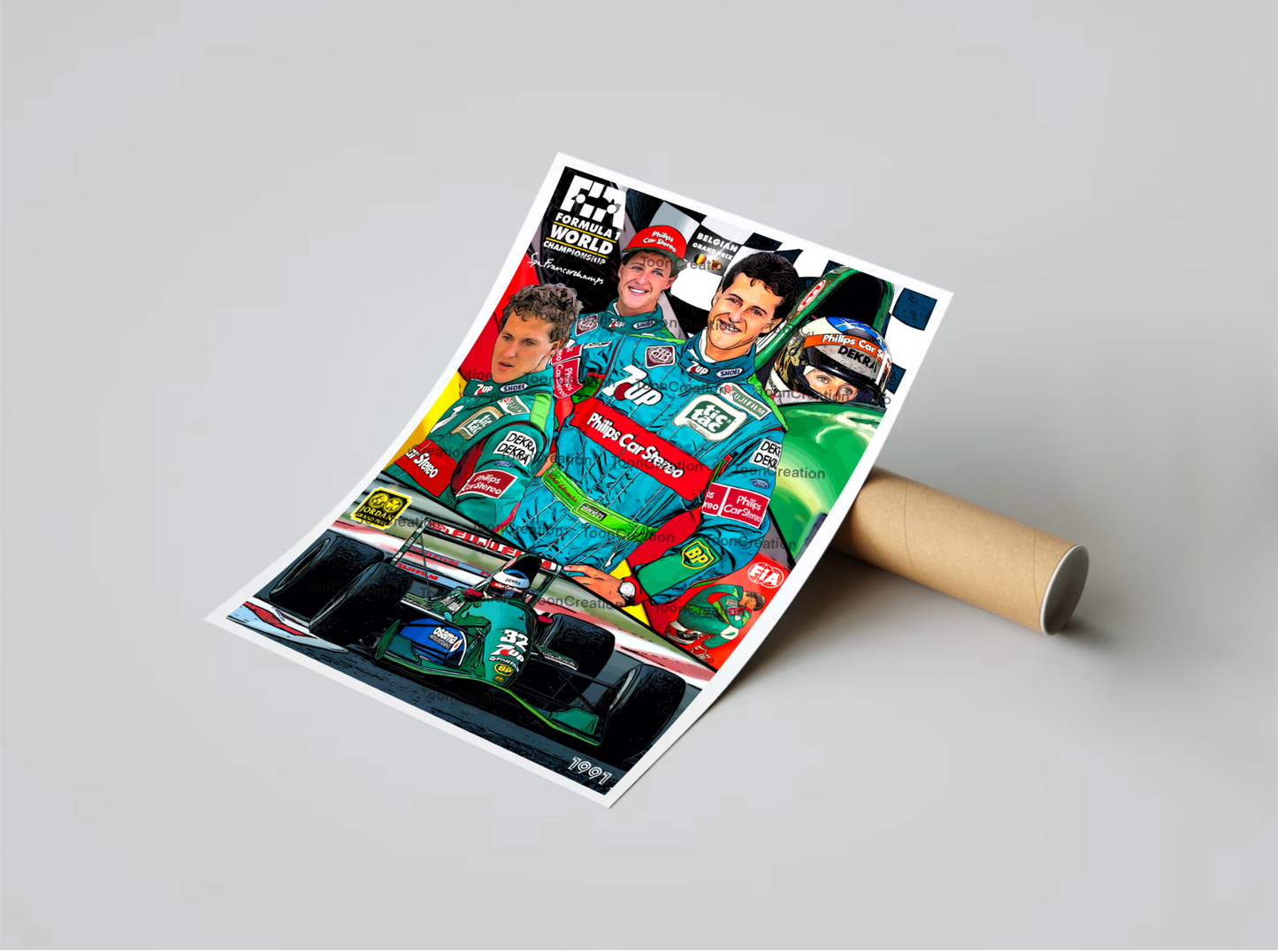 Michael Schumacher - 1991 - Premier GP - Formule 1