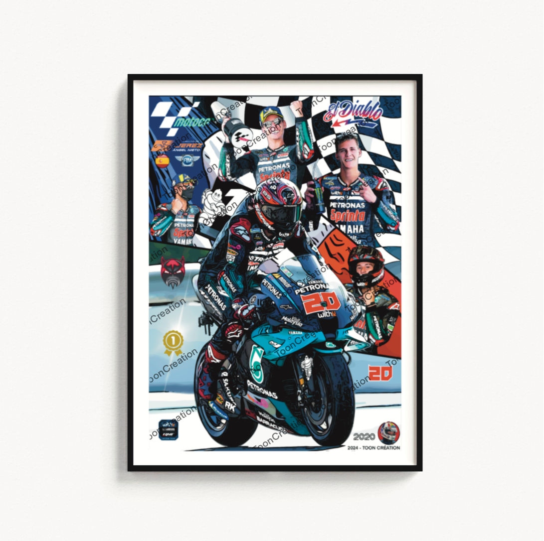 Fabio Quartararo - 2020 - GP de Jerez - 1ère Victoire - MotoGP