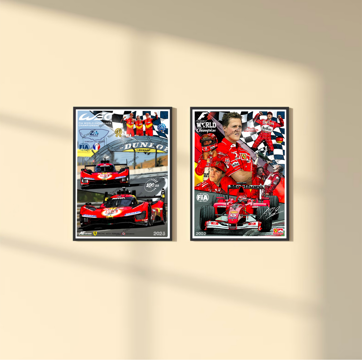 Ferrari AF Corse 51 - 2023 - Victoire aux 24h du Mans