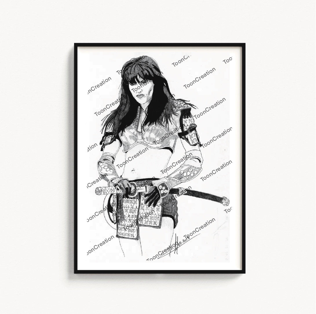 Lucy Lawless - 1995/2001 - Xena dans la série Xena, la guerrière (John Schulian & Robert Tapert)