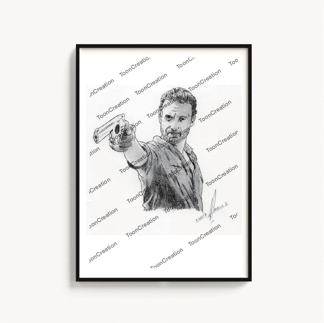 Andrew Lincoln - 2010/2022 - Rick Grimes dans la série The Walking Dead (Frank Darabont)