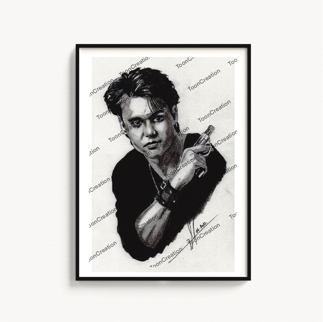 Johnny Depp - 1987/1990 - Thomas Hanson dans la série 21 Jump Street (Stephen J. Cannell & Patrick Hasburgh)