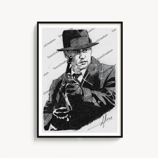 Johnny Depp - 2009 - John Dillinger dans Public Enemies (Michael Mann)