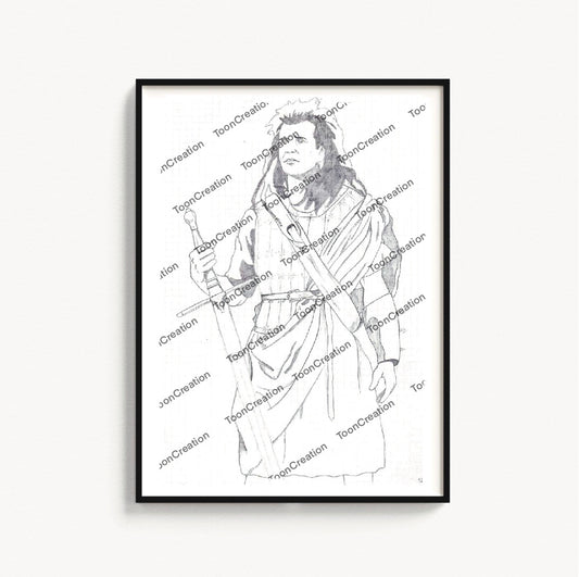 Mel Gibson - 1995 - William Wallace dans Braveheart (Mel Gibson)