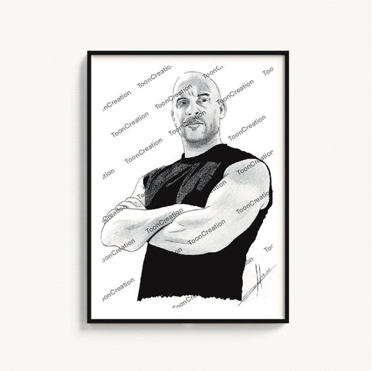 Vin Diesel - 2001 - Dominic « Dom » Toretto dans Fast and Furious (Rob Cohen)