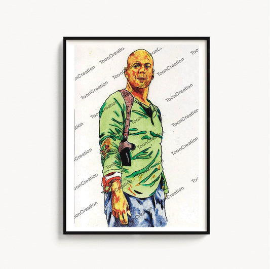 Bruce Willis - 2007 - John McClane dans Die Hard 4 : Retour en enfer (Len Wiseman)