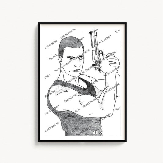 Jean-Claude Van Damme - 1991 - Alex Wagner dans Double Impact (Sheldon Lettich)