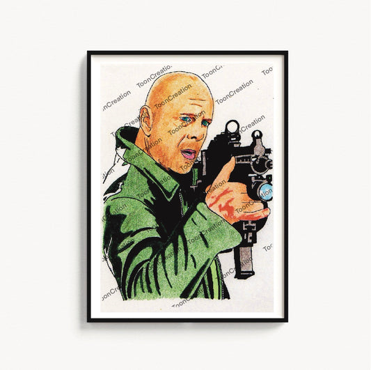 Bruce Willis - 2007 - John McClane dans Die Hard 4 : Retour en enfer (Len Wiseman)