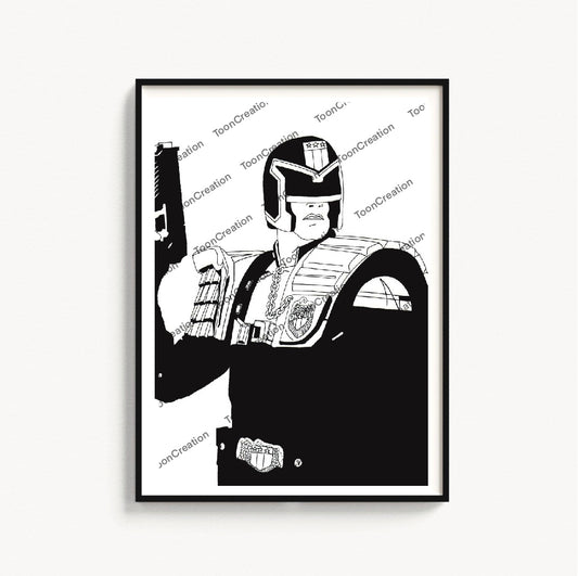Sylvester Stallone - 1995 - Joseph Dredd dans Judge Dredd (Danny Cannon)