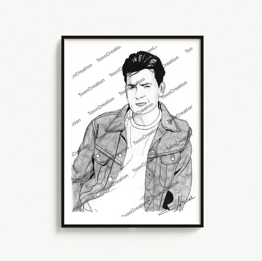 Charlie Sheen - 1990 - David Ackerman dans La Relève (Clint Eastwood)