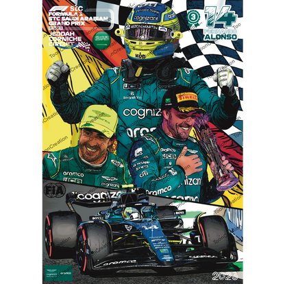 Fernando Alonso - 2023 - GP d’Arabie Saoudite - Formule 1