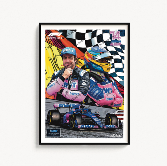 Fernando Alonso - 2022 - GP de Silverstone - Formule 1