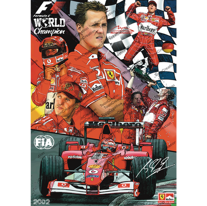 Michael Schumacher - 2002 - World Champion - Formule 1