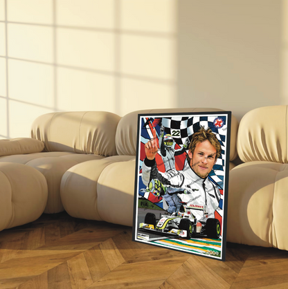 Jenson Button - 2009 - World Champion - Formule 1