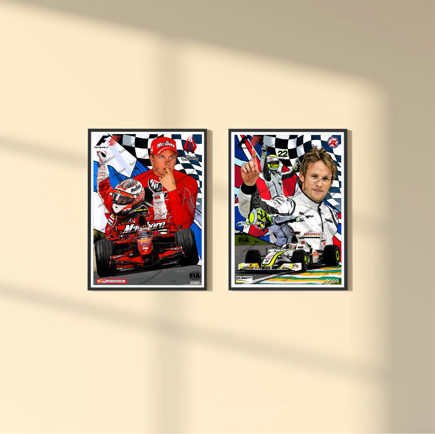 Kimi Räikkönen - 2007 - World Champion - Formule 1