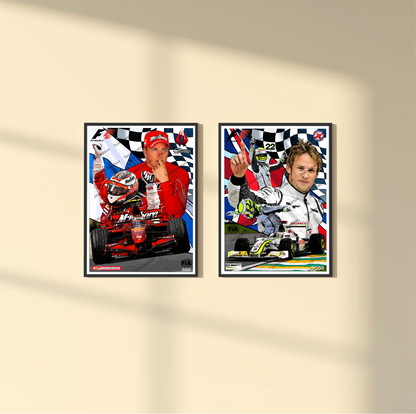 Kimi Räikkönen - 2007 - World Champion - Formule 1