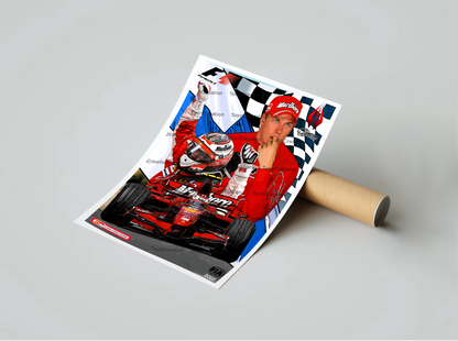 Kimi Räikkönen - 2007 - World Champion - Formule 1