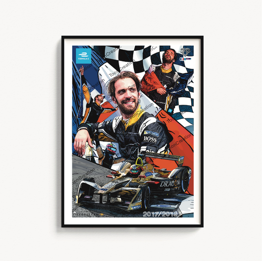 Jean-Eric Vergne - 2017/2018 - World Champion - Formule e