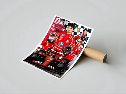 Charles Leclerc - 2024- GP de Monaco - Formule 1